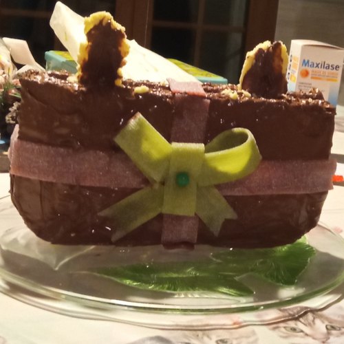 Le gâteau cadeau de Noël des Lapins Crétins, recette pour enfants en vidéo  par Chefclub Kids