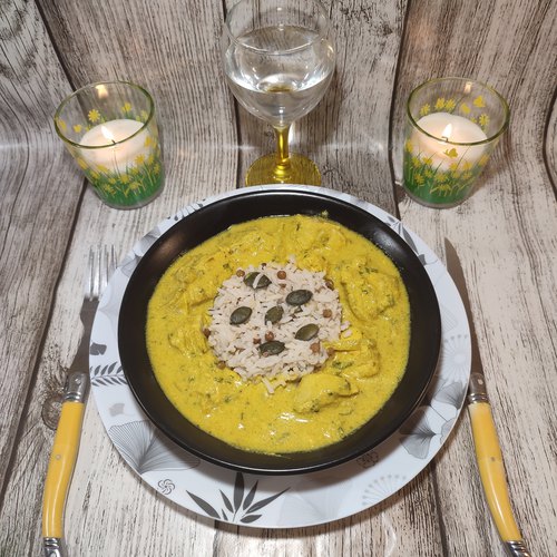 Recette Poulet au curry : la recette traditionnelle sur Chefclub daily