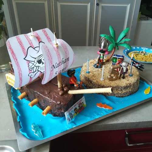 Le Gateau Ile Au Tresor Recette Pour Enfants En Video Par Chefclub Kids Chefclub Tv