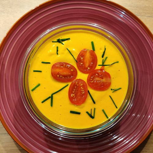 Recette Soupe de carottes onctueuse et autres recettes Chefclub