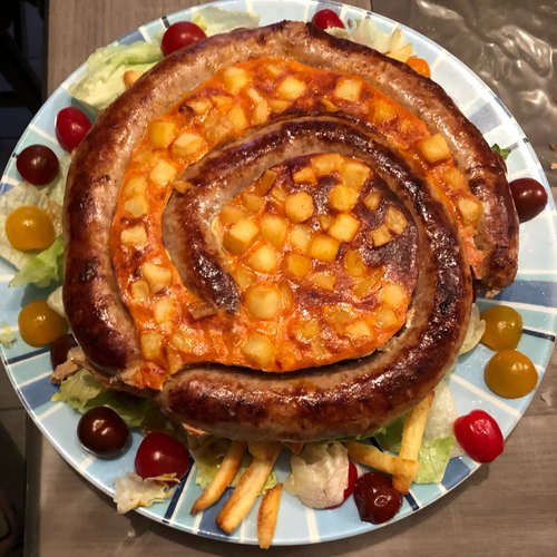 Recette omelette aux saucisses - Marie Claire
