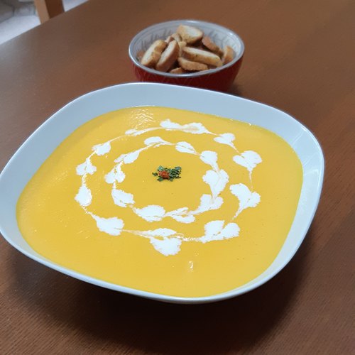 Recette Soupe de carottes onctueuse et autres recettes Chefclub