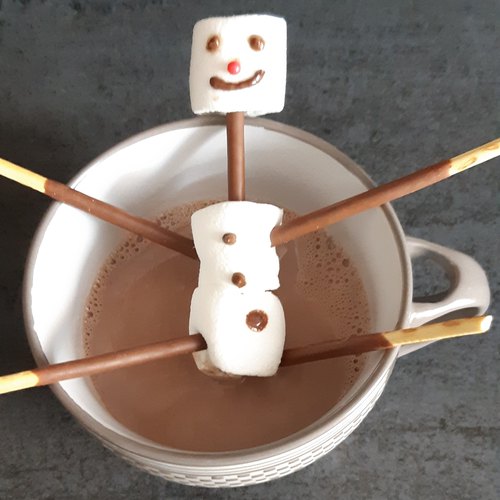 Recette Chocolat chaud et mini-guimauves sur Chefclub daily