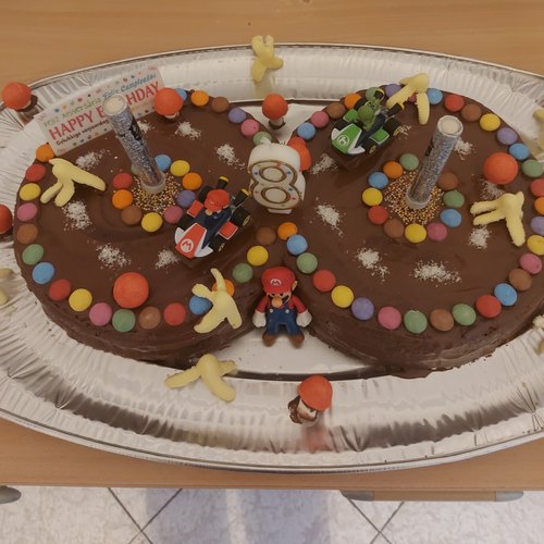 Recette Fondant chocolat d'anniversaire mario kart sur Chefclub