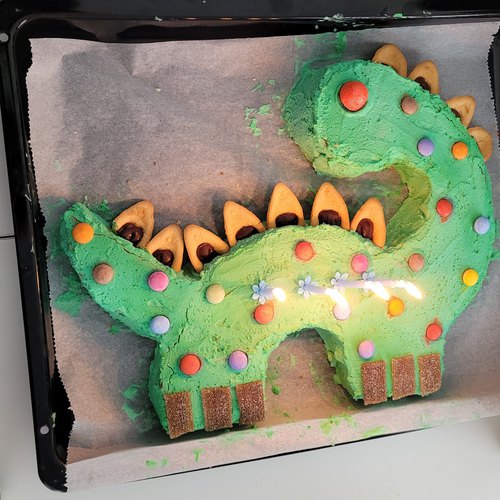 Gâteau dinosaure - Cookidoo® – la plateforme de recettes officielle de  Thermomix®