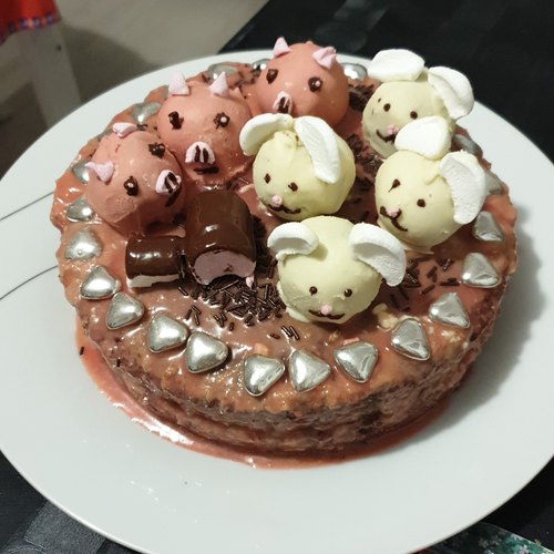 Le gâteau au chocolat des animaux, recette pour enfants en vidéo