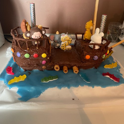 Décoration De Gâteau Pirate - Décoration De Gâteau Pirate