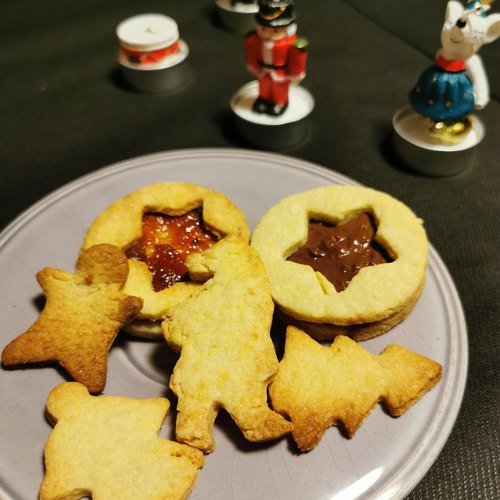 Recette Biscuits de noël personnages sur Chefclub daily