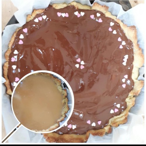 Recette Tartelette caramel beurre salé chocolat sur Chefclub daily