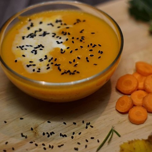 Recette Soupe de carottes onctueuse et autres recettes Chefclub