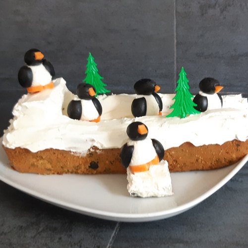 Le cake salé pingouins, recette pour enfants en vidéo par Chefclub Kids
