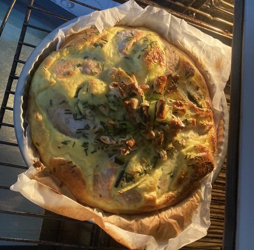 Recette La Quiche Saumon Courgette En Cœur Et Autres Recettes Chefclub ...