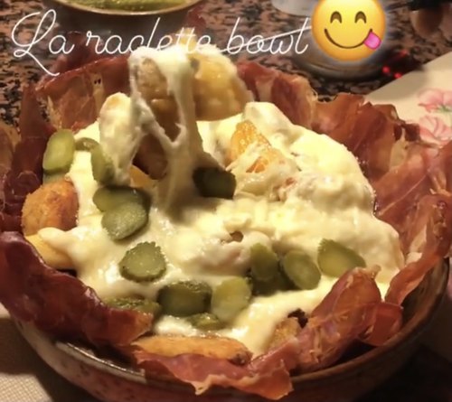 Recette Le raclette bowl sur Chefclub original | chefclub.tv