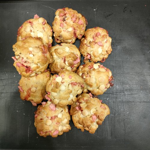 Cookies aux pralines roses facile : découvrez les recettes de Cuisine  Actuelle