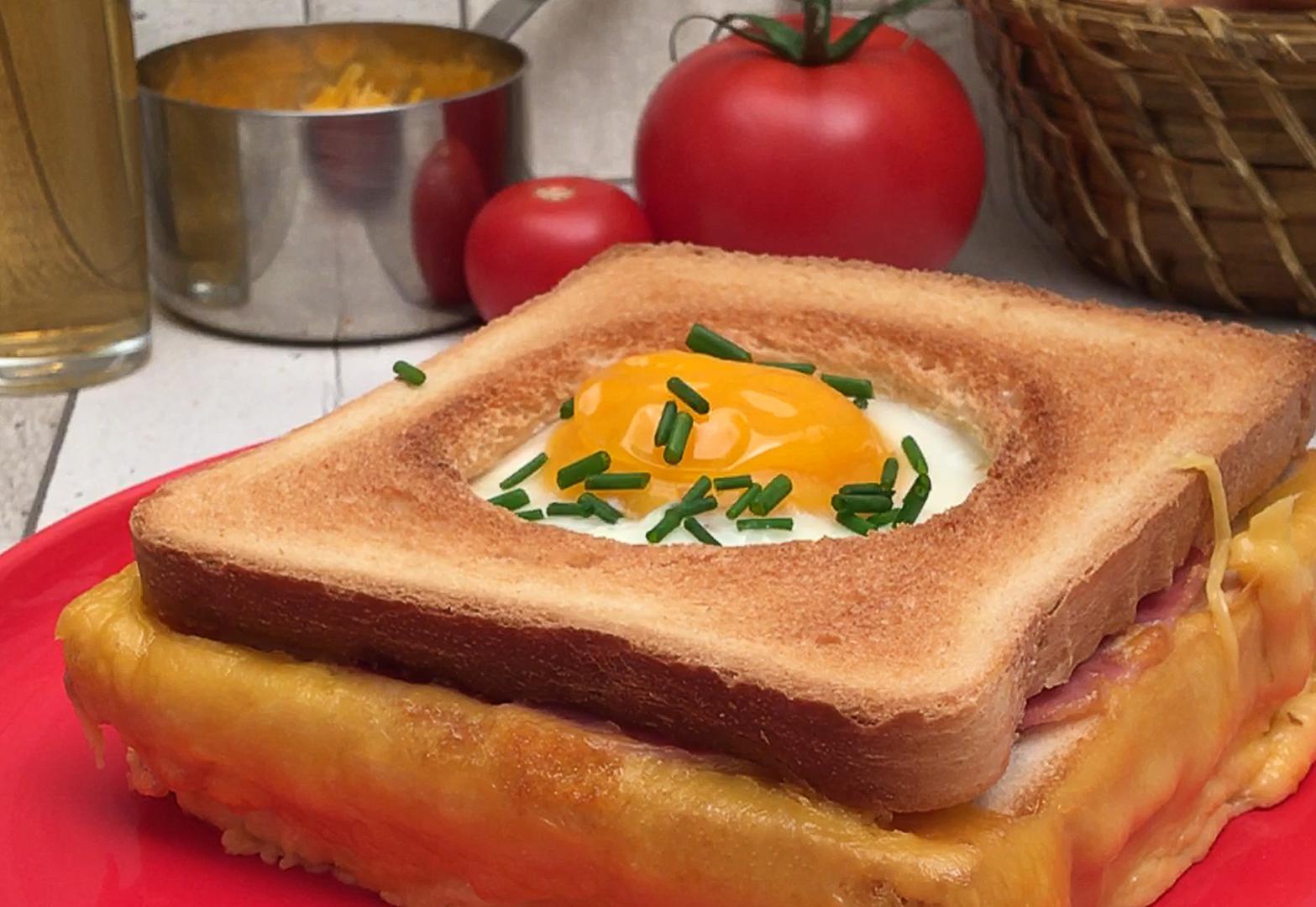 Croque monsieur fondue, la recette en vidéo par