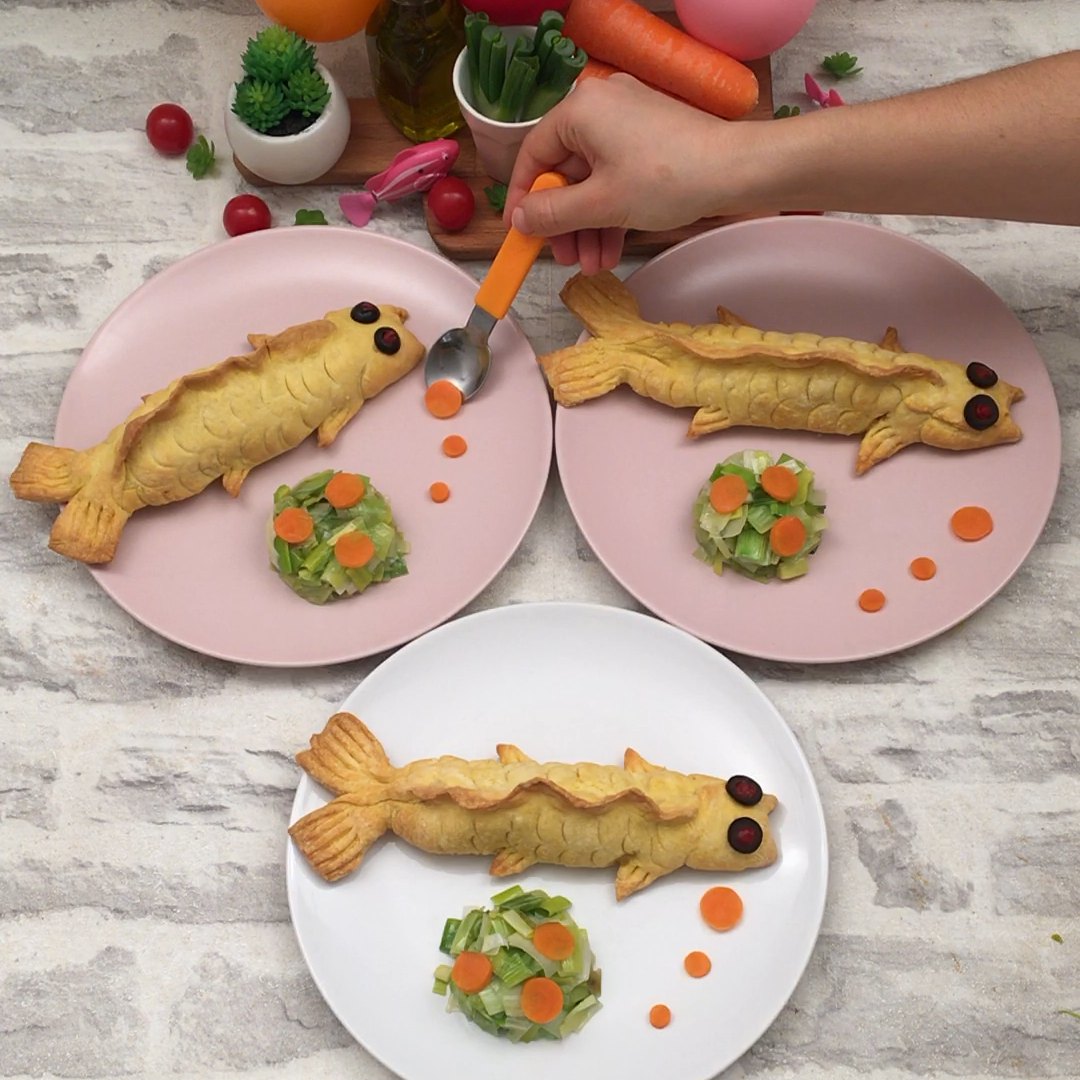 Le Poisson Feuillete Fait Maison Et Autres Recettes Pour Enfants Par Chefclub Kids Chefclub Tv