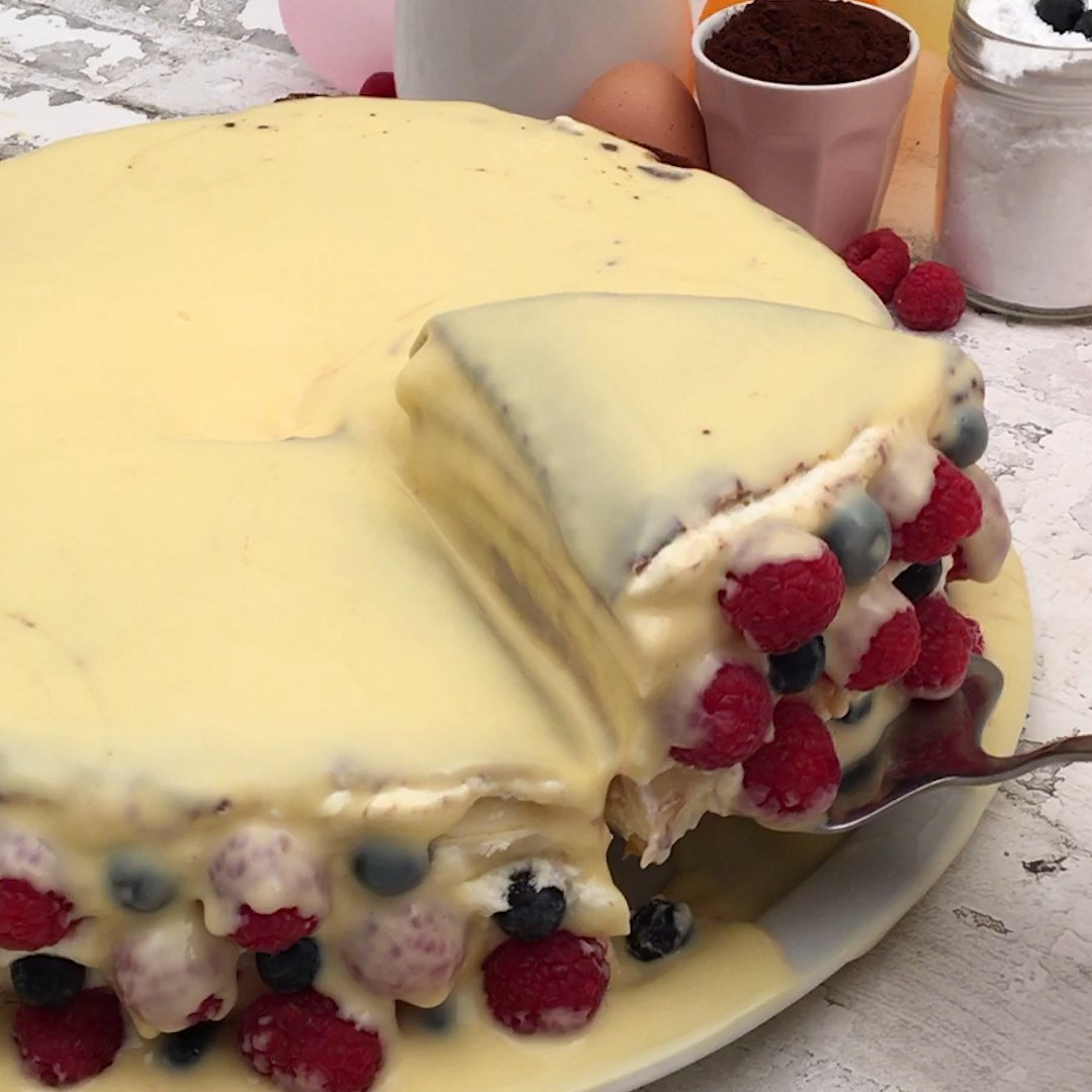 Crepe Cake And Other Chefclub Us Recipes Original Chefclub Tv