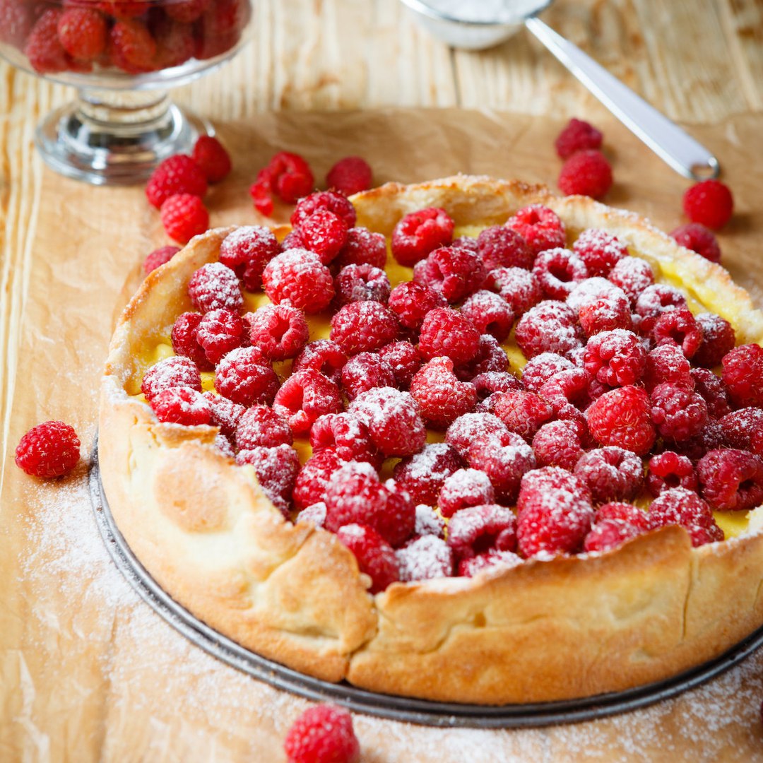 Tarte Aux Framboises A La Creme Patissiere Onctueuse Sur Chefclub Daily Chefclub Tv