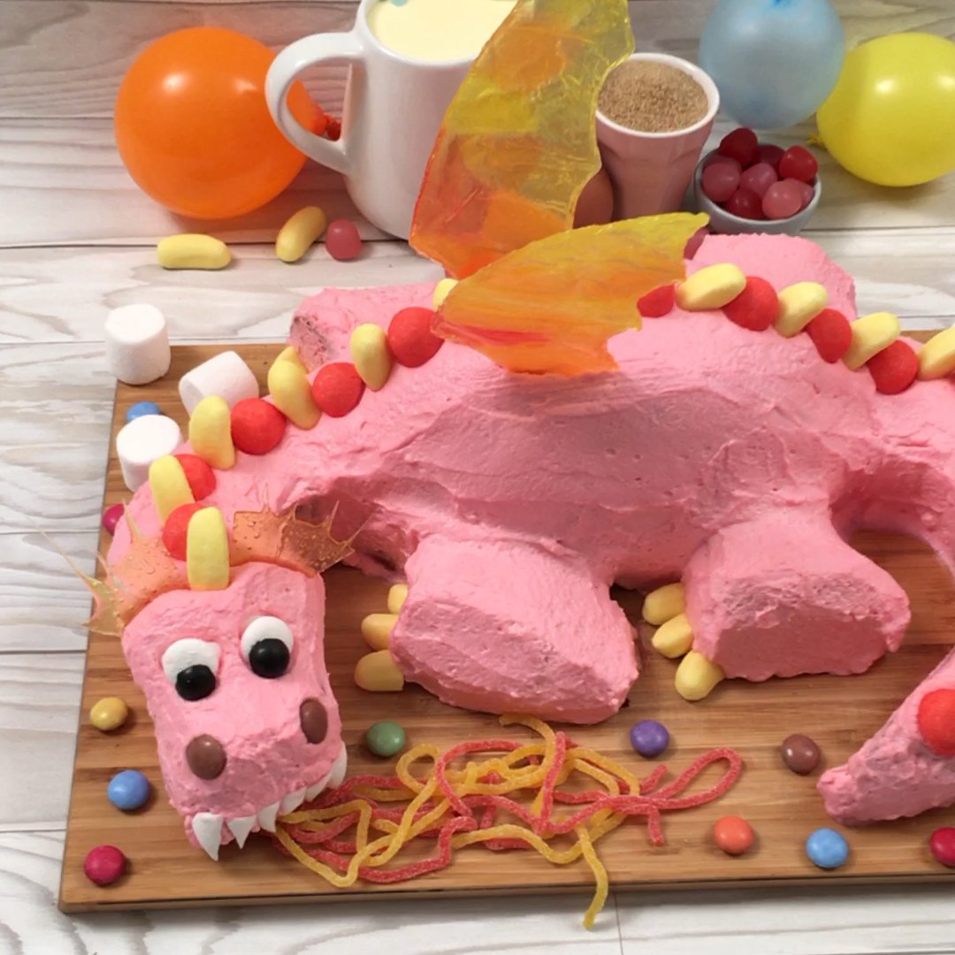 Dragon Cake Recipe Videos For Kids By Chefclub Chefclub Tv