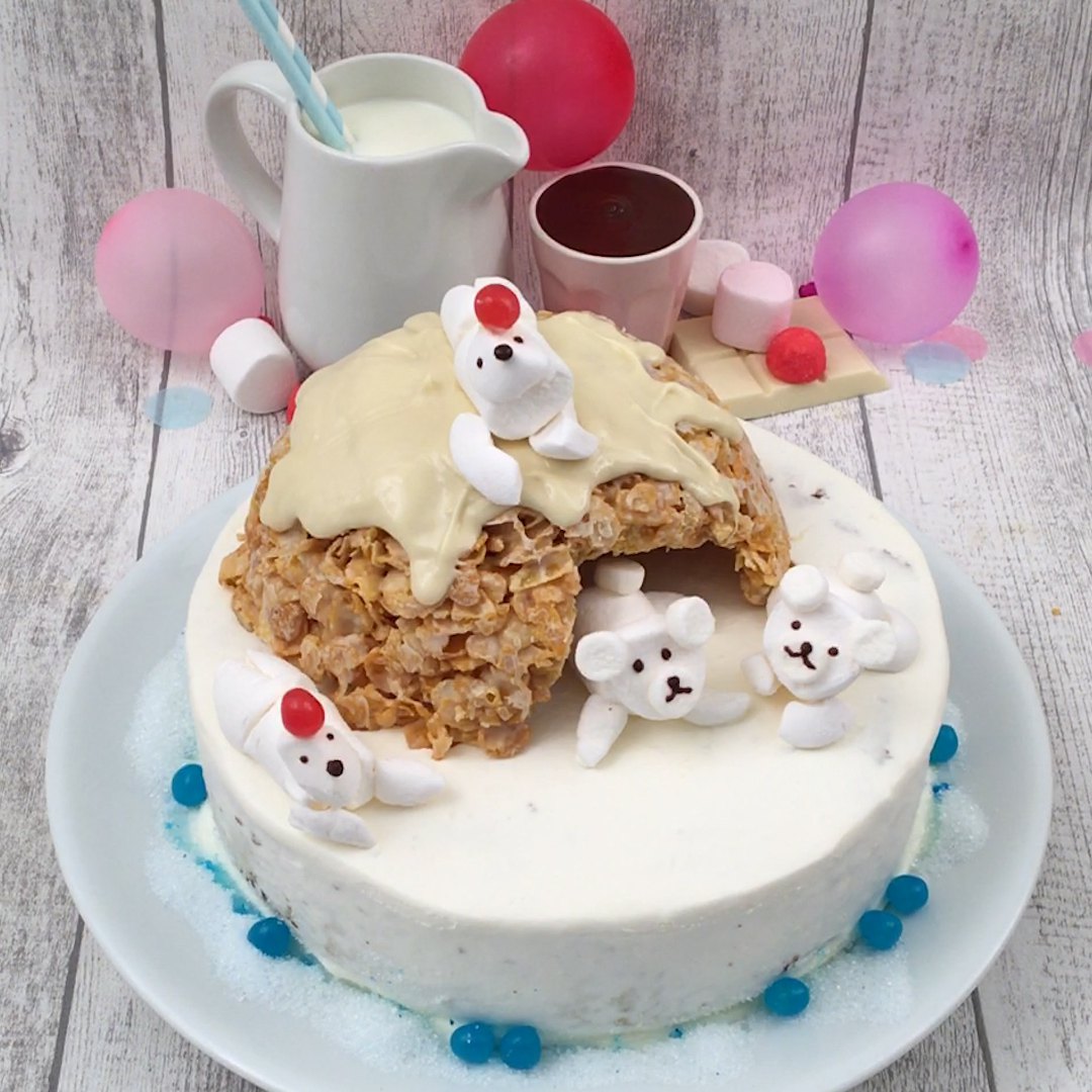 Artic Birthday Cake Recipe By Chefclub Us Original Chefclub Tv