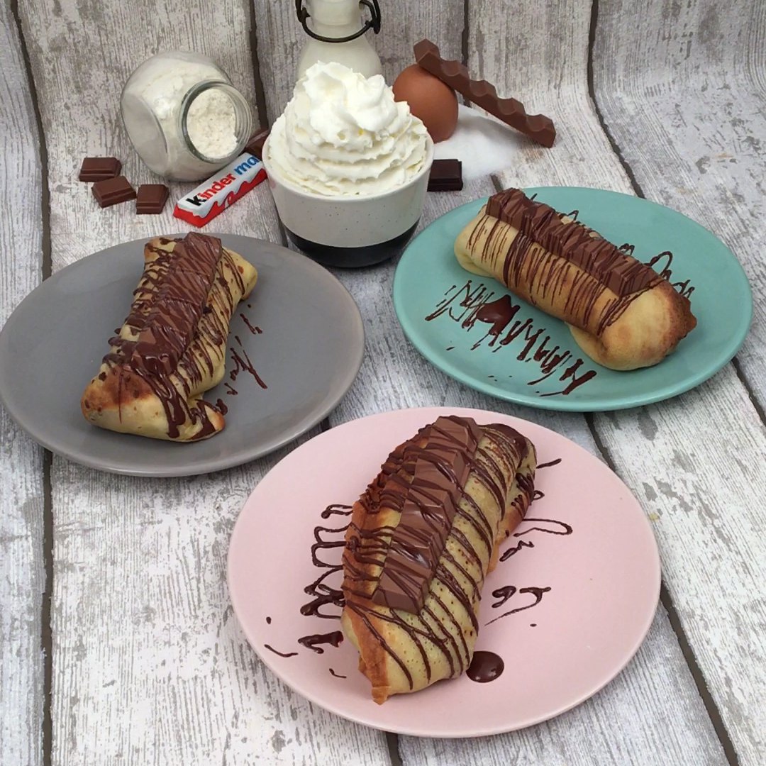 Recette La Crepe Eclair Et Autres Recettes Chefclub Original Chefclub Tv