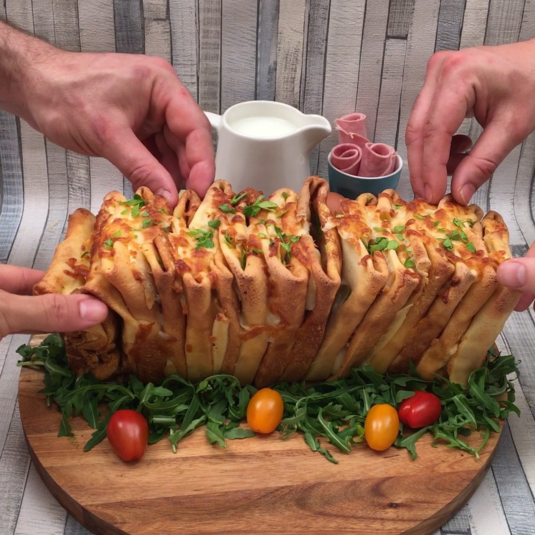 Gateau De Crepes Salees Et Autres Recettes Chefclub Original Chefclub Tv