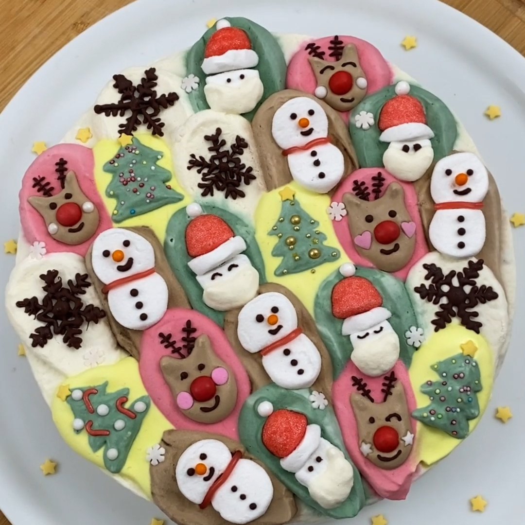 Le Gateau Des Petits Lutins De Noel Recette Pour Enfants En Video Par Chefclub Kids Chefclub Tv