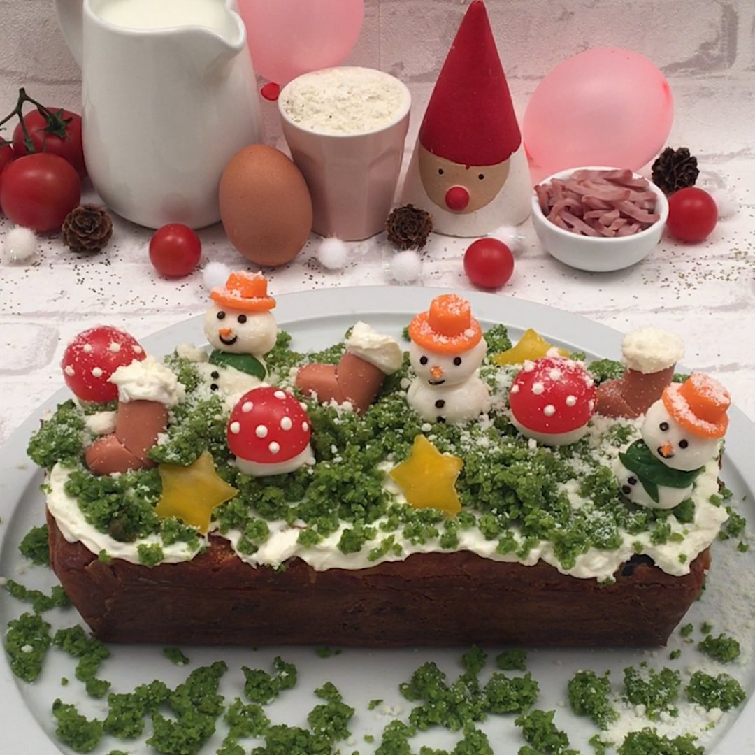 Le Cake Enneige Et Autres Recettes Pour Enfants Par Chefclub Kids Chefclub Tv