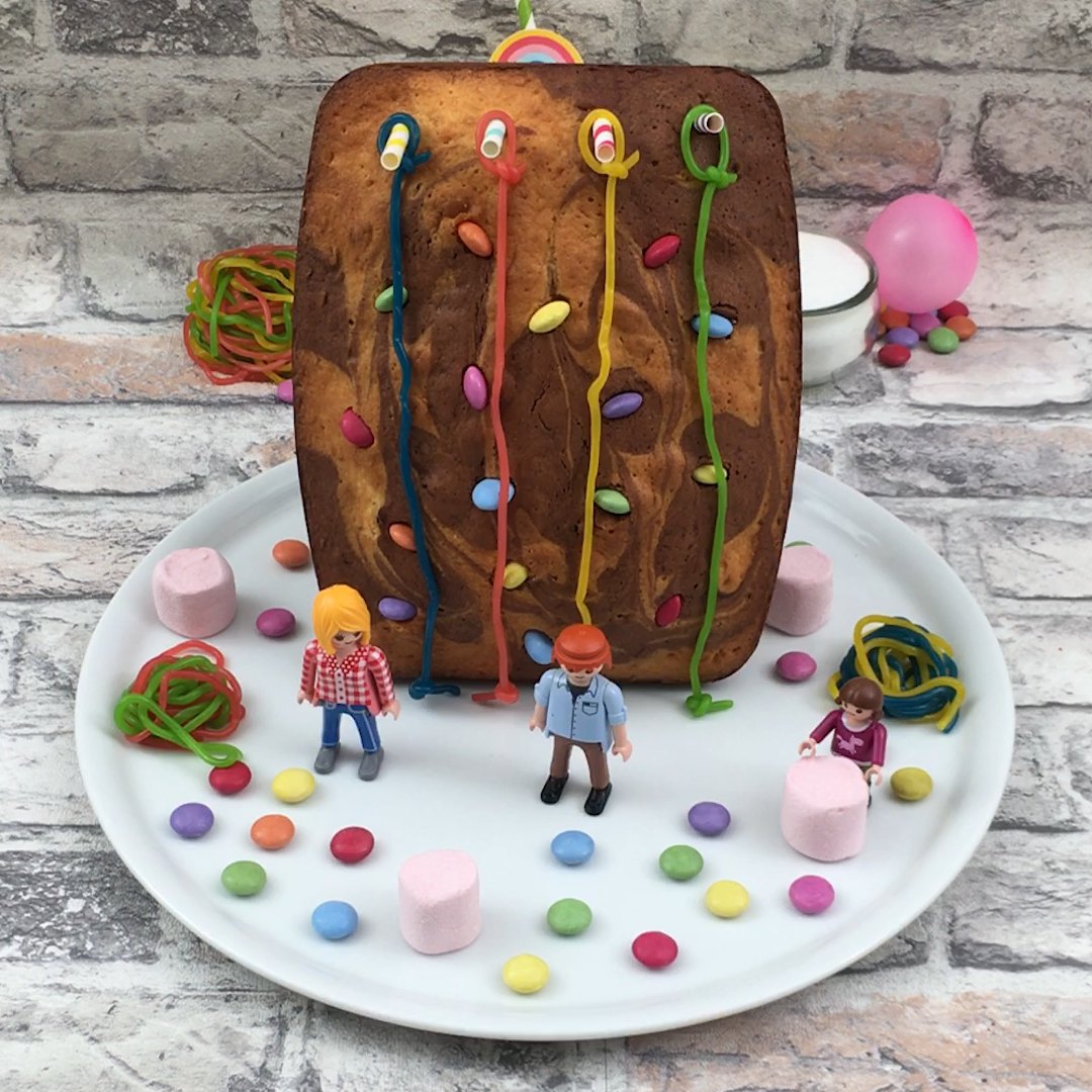 Le Mur D Escalade Au Cake Factory Recette Pour Enfants En Video Par Chefclub Kids Chefclub Tv