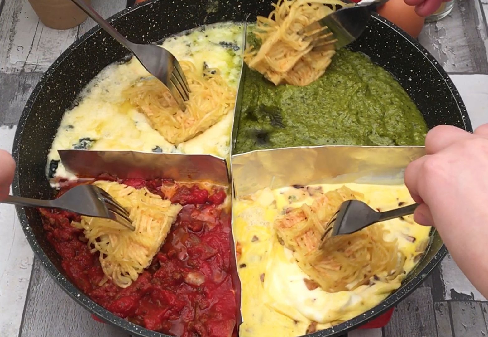 Spaghetti Waffles recipe by US original