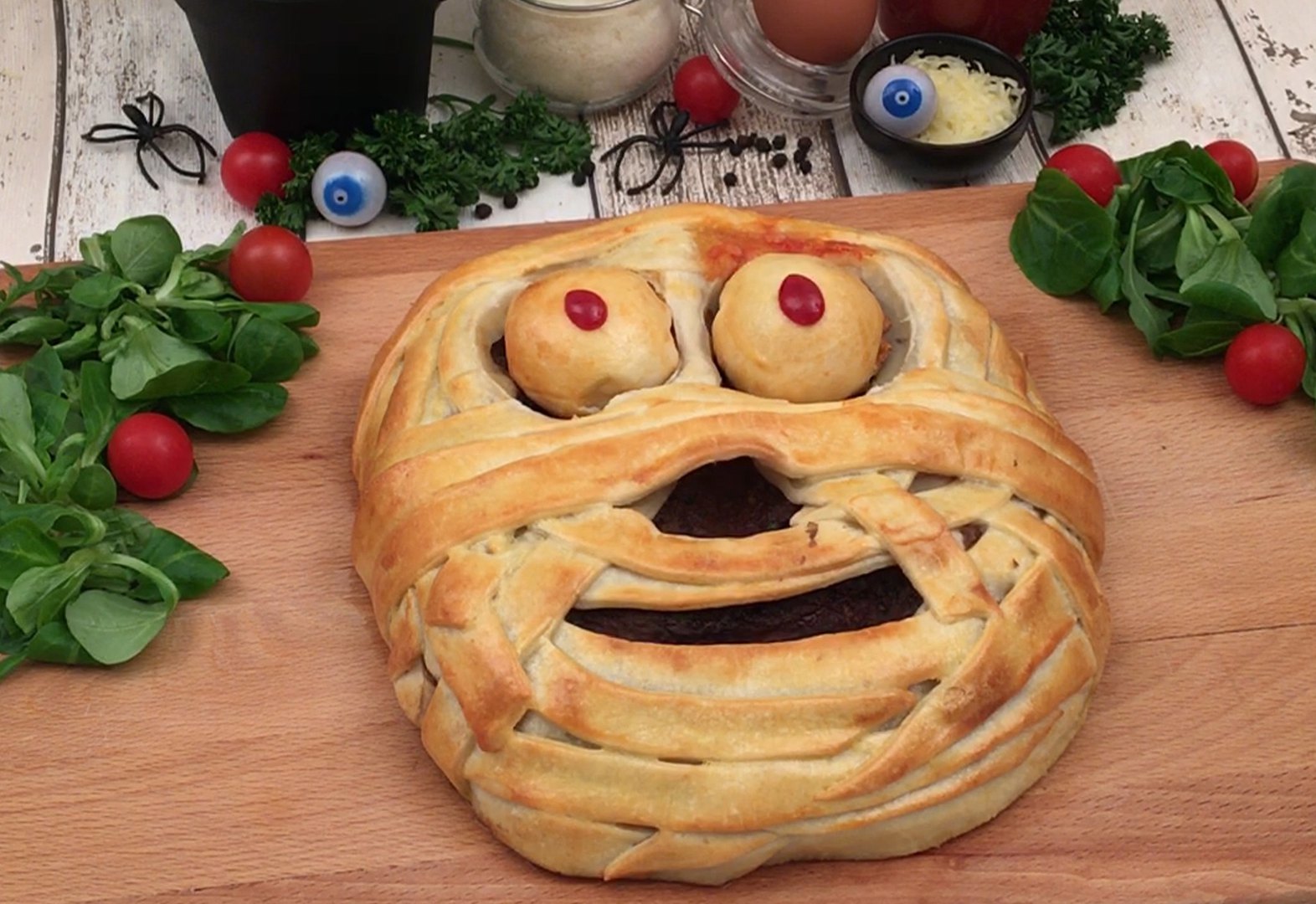 Halloween Hackbraten Rezept Auf Chefclub Original Tv 