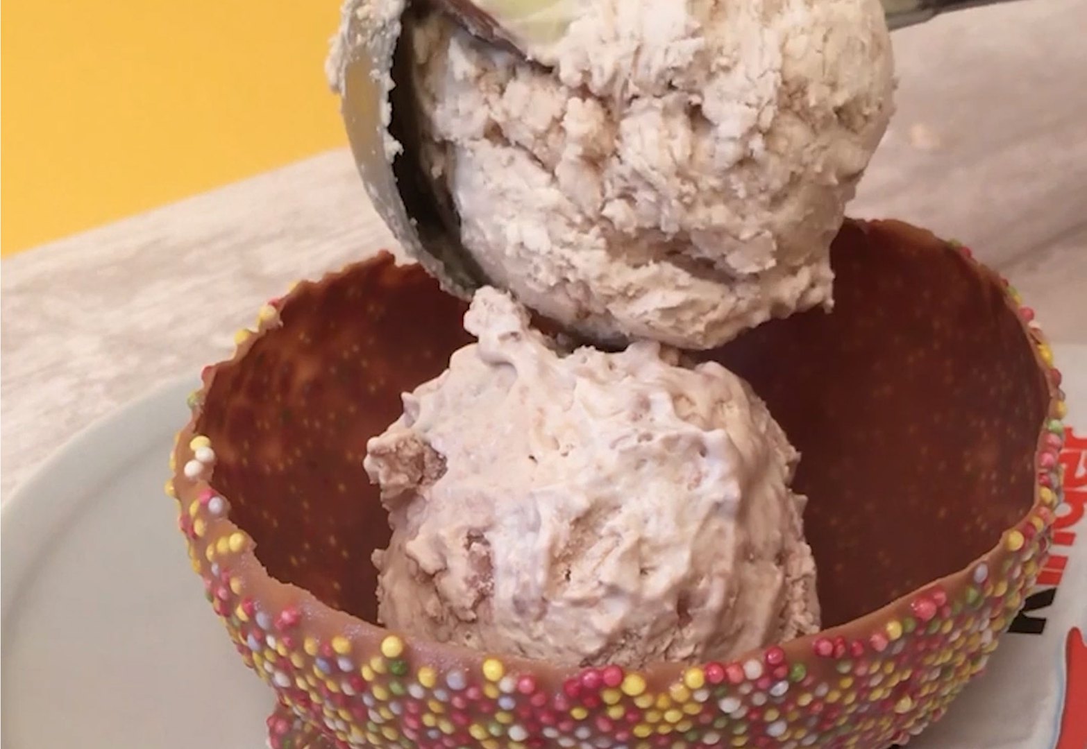 Recipe Kinder Chocolate IceCream by original