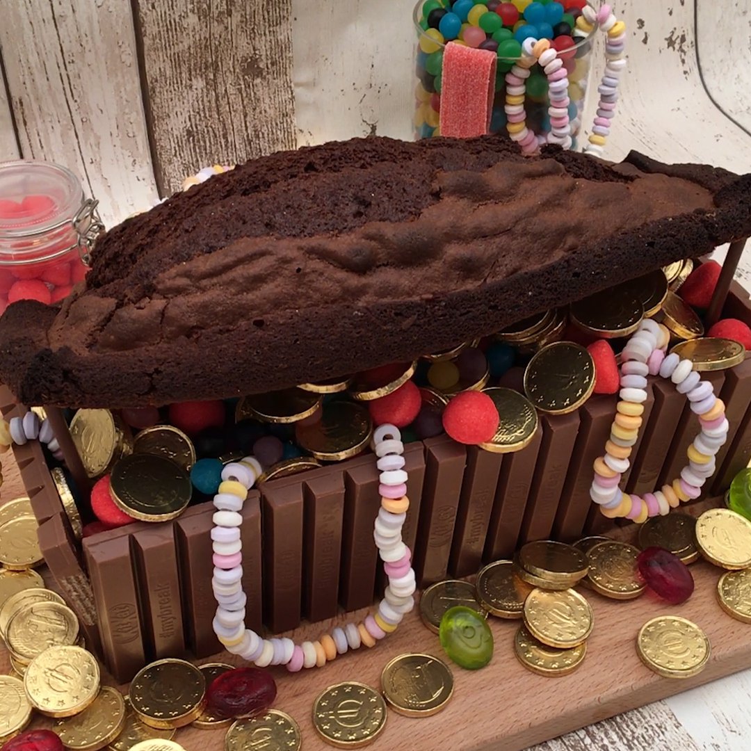 Treasure Trunk Cake And More Kid S Recipes By Chefclub Chefclub Tv