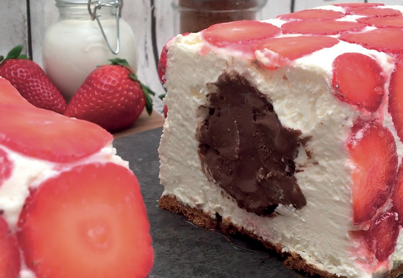 Le Fraisier Glace Et Autres Recettes Chefclub Original Chefclub Tv