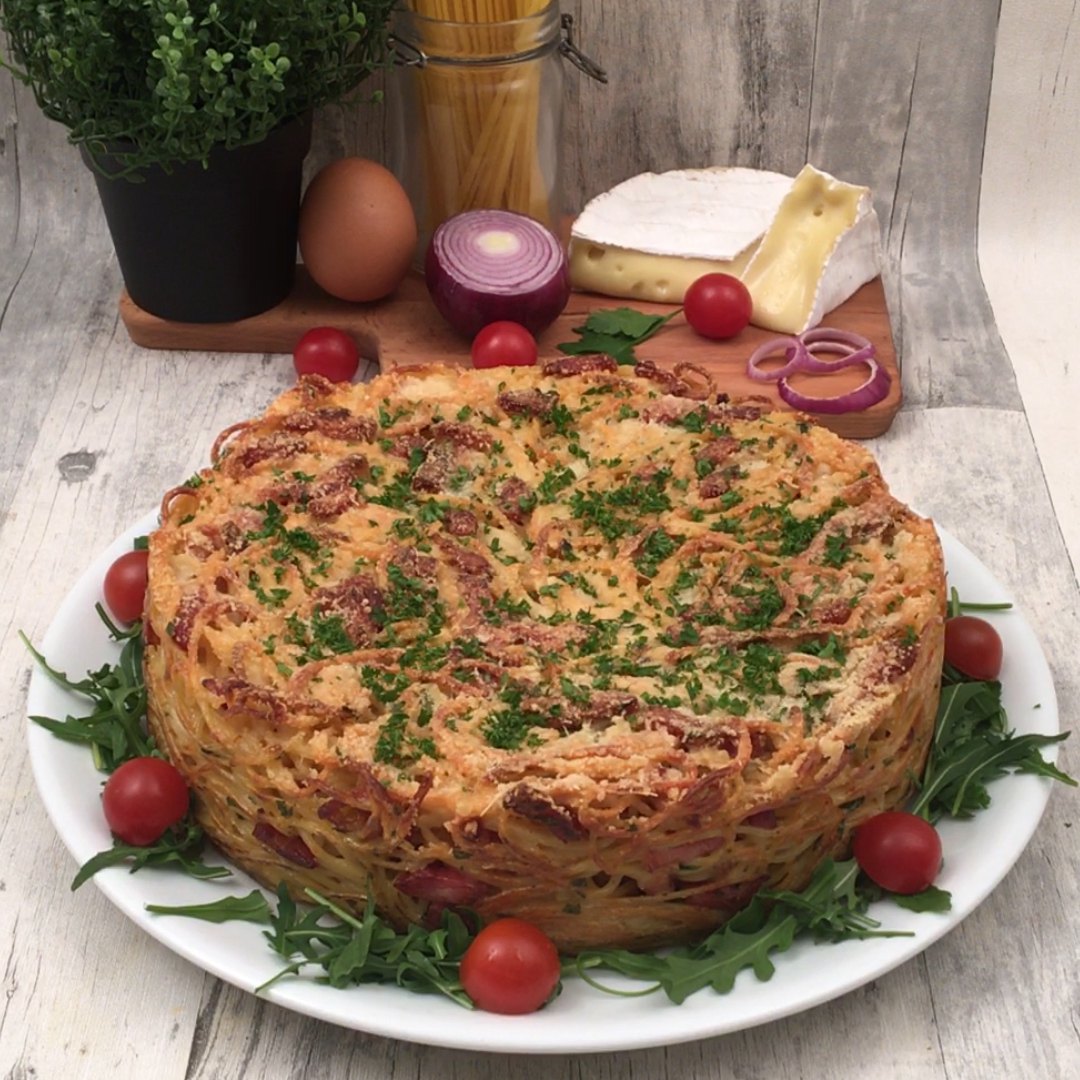 Spaghetti Cake Recipe By Chefclub Us Original Chefclub Tv