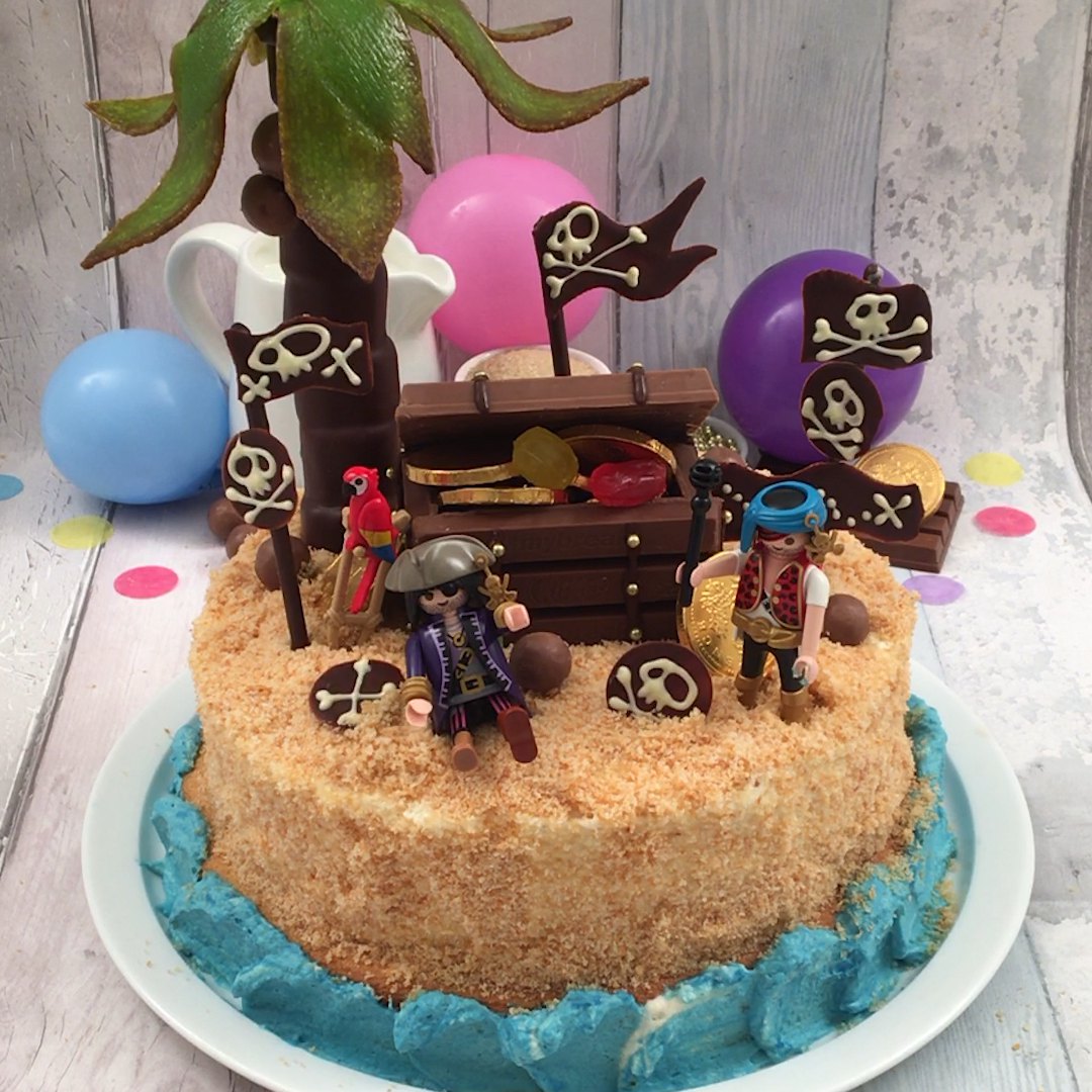 Le Gateau Ile Au Tresor Recette Pour Enfants En Video Par Chefclub Kids Chefclub Tv