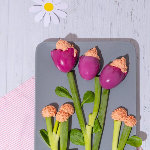 Tulip Deviled Egg