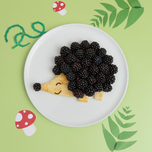 Les pancakes hérisson