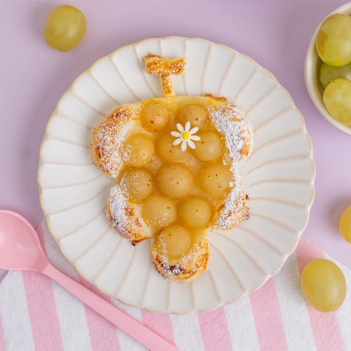 Le feuilleté au raisin