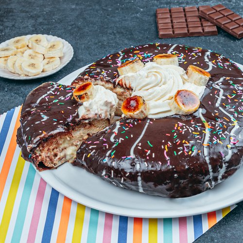 Boozy Boston Cream Donut