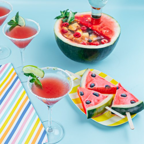Spiked Watermelon Cocktail