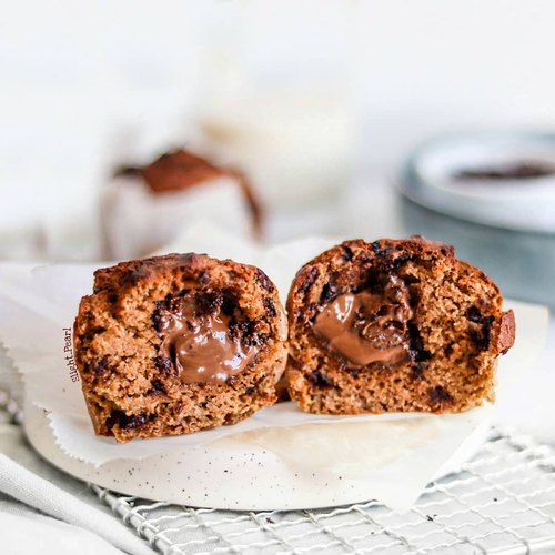 Muffins tout chocolat