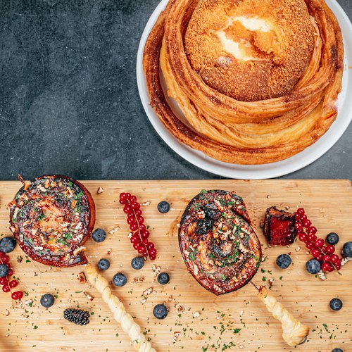 Pork Lollipops & Cheesy Churros