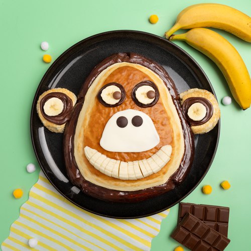 Cheeky Monkey Banana Pancakes
