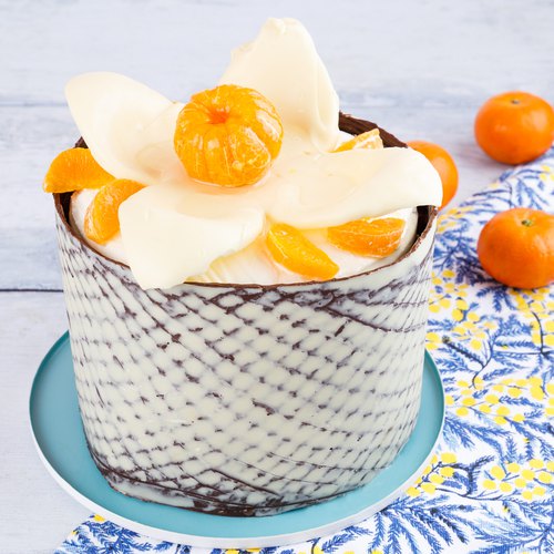 Mandarin Charlotte Cake