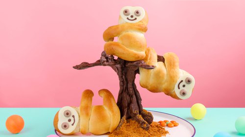 Sloth In Chocolate Tree