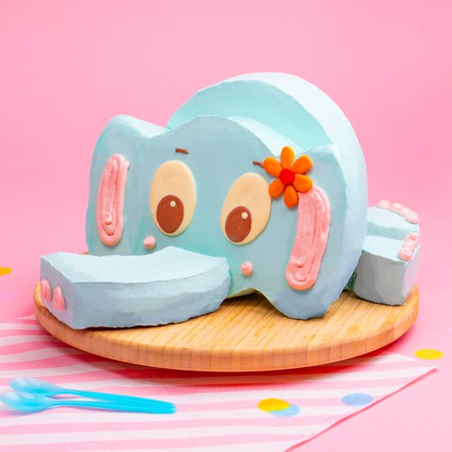 Baby Shower Elephant Cake