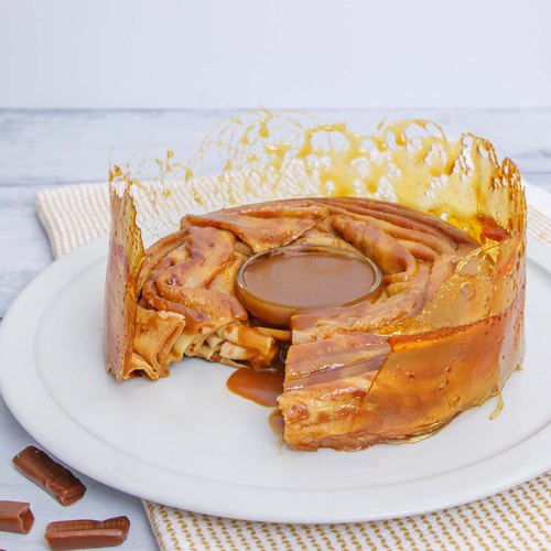 Caramel Pancake Cake