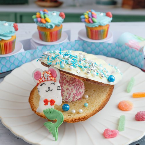 Mermaid Cake (Gluten-free Adaptable) - My Kids Lick The Bowl