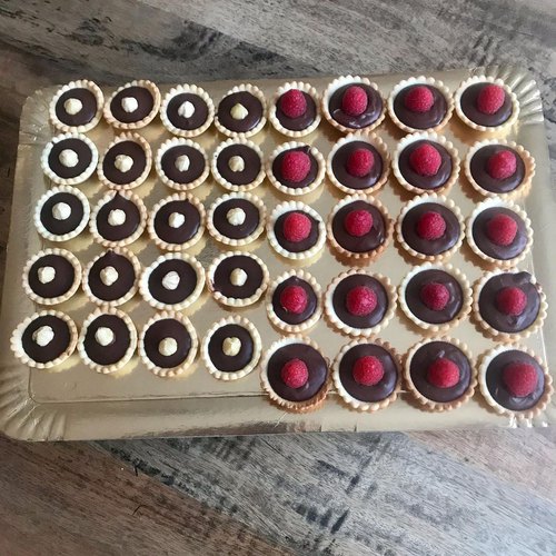 Mini tartelettes sablées au chocolat